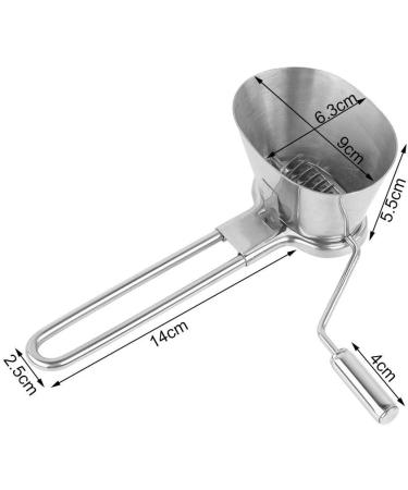 Stainless Steel Coriander Chopper | Manual Herb Spice Mill Grater | Vegetable Grinding Tool for International Shipping - Buy Online on GoSupps.com
