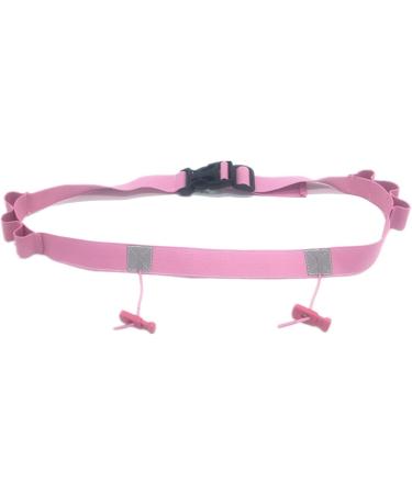 Elite Running Number Belt - Elastic Gel & Reflective Strip for Runners Cyclists & Triathletes - Optimal Comfort for Race Day - Buy Online on GoSupps.com