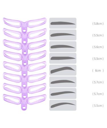 Baugger Eyebrow Card | Women s Stencil Kit for Perfect Eyebrow Shaping & Grooming | International Shipping - Buy Online on GoSupps.com