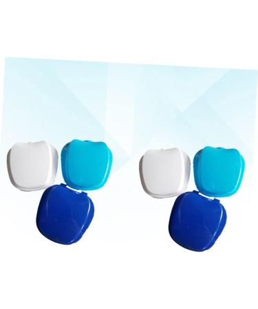Lurrose 4-Piece Retainer Case Set - Secure Holder for False Teeth & Dentures Care | International Shipping Available - Buy Online on GoSupps.com
