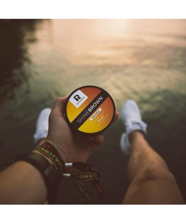  Shine Brown Byrokko Shine Brown Premium tanning accelerator cream 190 ml for sunbathing or outdoor use and aloe vera soothing after-sun moisturizing gel 200 ml Natural ingredients. - Buy Online on GoSupps.com