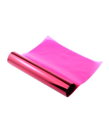 Curqia 20pcs Cellophane Wrap Transparent Pink Colored Paper for Gift Baskets DIY Arts Crafts Decoration, 9.8413.78 Inch