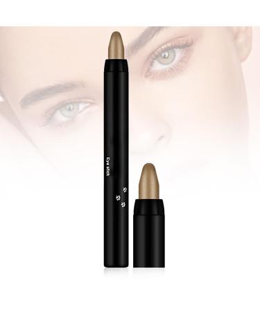 Waterproof glitter-eyelid-shadow pen Make-up pen 16 Colors Highlight Eyeshadow Pen Waterproof Glitter Eyeshadow Eyeliner Pen eyeshadow pen Crayon eyeshadow pen Shimmer Cream (#04)