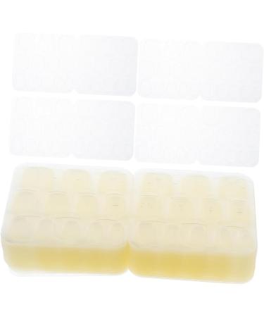  FRCOLOR FRCOLOR 200 Sheets Nail Jelly Glue Self-Adhesive Nail Sticker Self-Adhesive Nail Glue False Nail Glue Labels Nail Art Stickers Double-Sided Nail Stickers Nail Glue Tabs Silica Gel - Buy Online on GoSupps.com