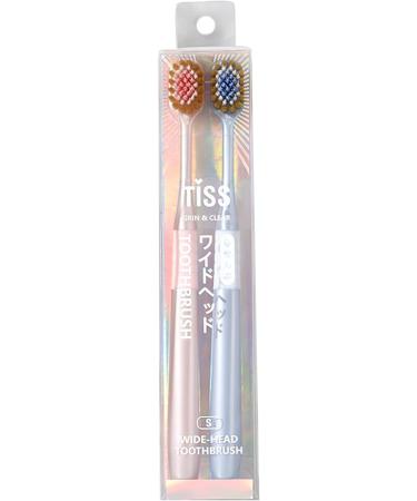 Shop Super Soft Toothbrushes for Adults - 2 Pack Gentle Bristles & Wide Head | Best Hygiene Care - Buy Online on GoSupps.com