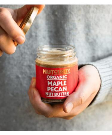 Organic Nut Butter (2 x 170g) Vegan Gluten-Free - Maple Pecan - Buy Online on GoSupps.com