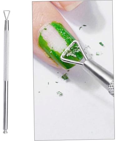 Gel Nail Polish Remover Toolnail Cuticle Pusher Double Head 12.5CM Manicure Tools for Fingernails Toenails Nail remover - Buy Online on GoSupps.com
