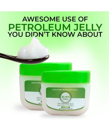 ICAN LONDON ALOE VERA & VITAMIN E 100% PURE PETROLEUM JELLY 368G - Buy Online on GoSupps.com
