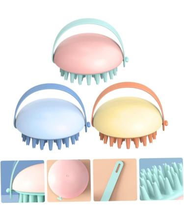 Buy Gatuida Silicone Shampoo Massage Comb Set - 6 Pcs Scrubber for Scalp Care & Hair Health | International Shipping Available - Buy Online on GoSupps.com