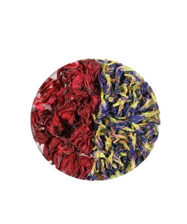Fujian Hibiscus and Blue Tea Herbal Flower Tea 100g Hibiscus Tea 50g and Blue Tea 50g