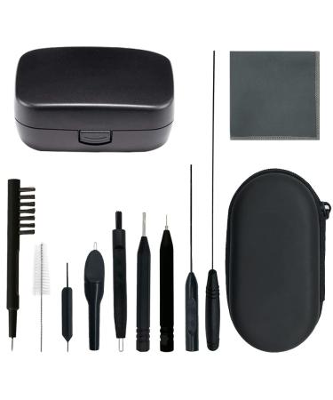 12 Pieces Hearing aid Cleaning Kits, Hearing Amplifier Brush Tools with Wax Loop and Magnet Suitable for Earbuds,Headphones,Airpods Cleaner Brush Kits with Storage case - Buy Online on GoSupps.com