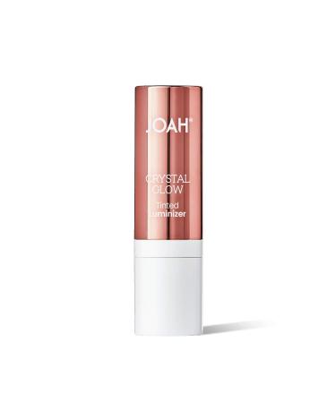 JOAH Crystal Glow Tinted Luminizer Highlighter Stick with Crystalide Peptide - Contour Makeup for Clearer, Smoother Skin - Cream Ivory - Buy Online on GoSupps.com