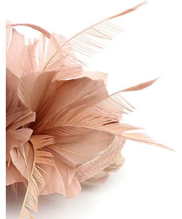 Lurrose 1PC Fascinator Hair Clip Fascinator Hair Pin Hair Clip Fascinator Hair Accessories for Women Wedding Tea Party Hat White - Buy Online on GoSupps.com