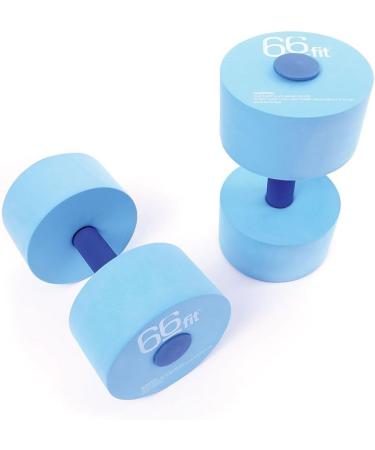 66fit Aqua Swimming Dumbbells - Enhance Your Aquatic Workouts | Buy 2 Pieces for International Shipping - Buy Online on GoSupps.com