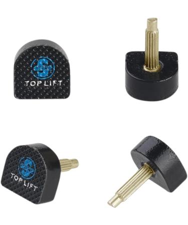 uxcell Ladies High Heel Tips - 4 Pcs Replacement Plastic Shoe Caps | 12mm x 12mm Black - Durable Shoe Accessories - Buy Online on GoSupps.com