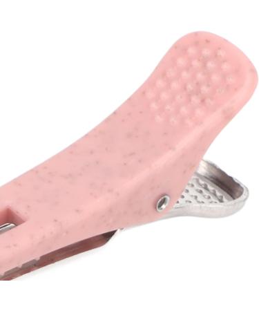 Hair Clip Portable ABS Sectioning Hair Clip with Silicone Band for Hair Salon - Buy Online on GoSupps.com