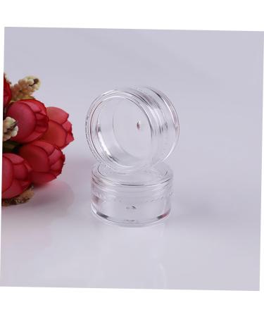 Beavorty Travel Bottles - 50pcs Small Round Jars for Glitter & Cosmetics | Perfect for Travel - Buy Online on GoSupps.com