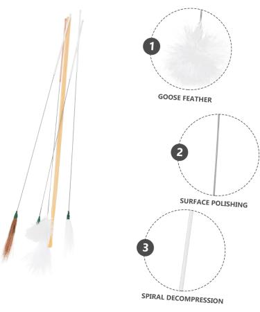 Healeved 2sets Ear Cleaning Tools Professional Ear Wax Removal Kit Needle Goose Chicken Hair for Home Use - Buy Online on GoSupps.com