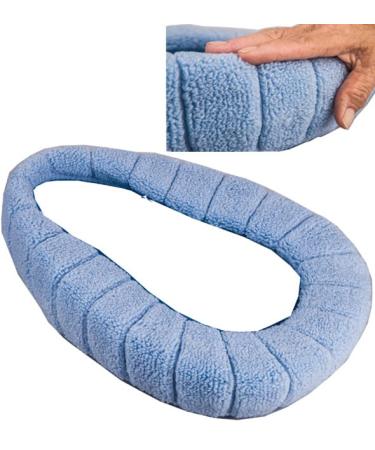 Bed Pan Cushion Bedpans Seat Covers Soft Suitable for All Kinds of Contoured Stainless Steel and Plastic Bedpan Warm Stretchable Non-Irritating 1.0 Count