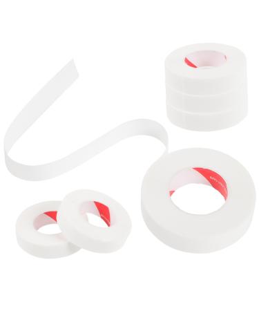 Angoily Lash Tape 6 Rolls Breathable Eyelash Tape Fixed Soft and Comfortable Patch Grafting Eyelash Tape Eyelash Tool Non-woven Fabric Dedicated Makeup Tools