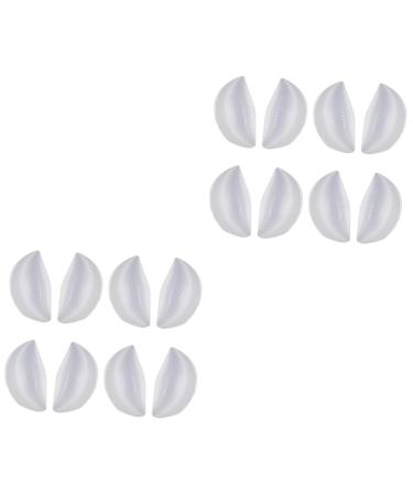 Gatuida 10 Pairs Plantar Cushions Orthotic Insole Arch Compression Sleeve Heel Spurs Support Durable Arch Sleeve Arch Support Gel Foot Arch Sleeve Foot Pad Miss Arch of Foot