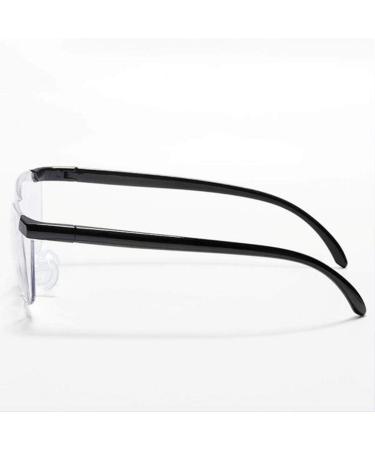 Hands Free Headband Magnifier 3X Zoom Head Mounted Head Magnifying Glasses for Reading Jewelry Loupe Watch Electronic Repair (Color : Black) Safehappy - Buy Online on GoSupps.com