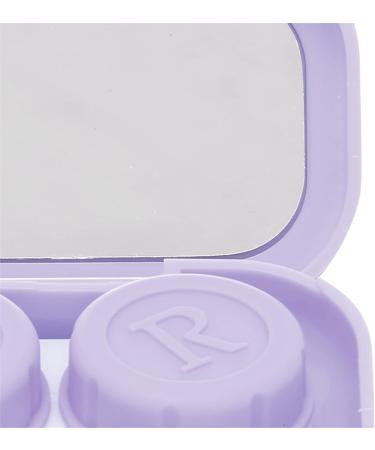 Buy Violet Portable Contact Lens Case | Waterproof & Dust-Resistant Lens Container for Travel | Sweet Cosmetic Storage Solution - Buy Online on GoSupps.com