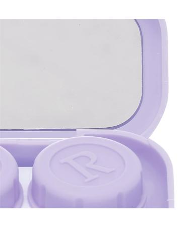 NATUDECO Contact Lens Container - Stylish Purple Storage Box for Hard & Soft Lenses | Perfect for Home Office & Travel - Buy Online on GoSupps.com