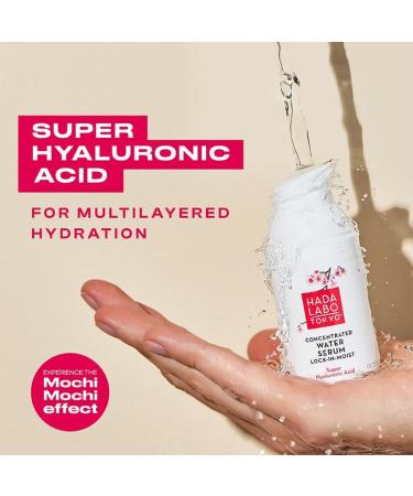 Hada Labo Tokyo White Concentrated Water Serum LockinMoist 30 ml Hyaluron Serum face Hyaluron serum high dose keeps the skin moist - Buy Online on GoSupps.com