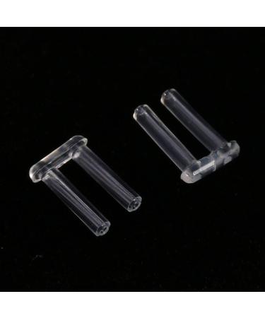 100 Pcs Plastic Compression Mounting Elements - Professional Lens Fastening Tool for Frameless Glasses Accessories (1.4x0.8x7.0mm) - International Shipping Available - Buy Online on GoSupps.com