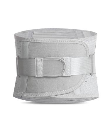 Back Braces for Lower Back Pain Relief Breathable Back Support Belt for Men/Women for work Anti-skid lumbar support belt with 16-hole Mesh for sciatica (Large)