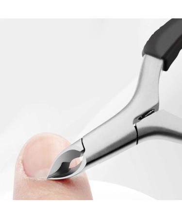Baluue 1pc Leather Nail Trimmer Manicure Tools Cuticle Shaver Nail Dead Skin Scissor Major Suite - Buy Online on GoSupps.com