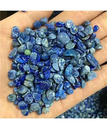 Natural Bulk Gemstone Blue Sodalite Quartz Gravel Crystals Chips for Home Decoration 7-9mm 200g - Buy Online on GoSupps.com
