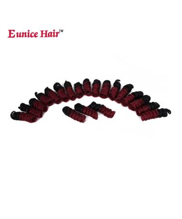 3 Packs Eunice Hair Curlkalon Kenzie Curl Braids 20 Inch Ombre Lichen Synthetic Kanekalon Crochet | Bouncy Curls & Free Hook Included - Buy Online on GoSupps.com