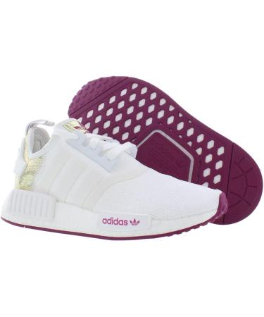 adidas Men's Supernova Running Shoe 6.5 UK - White/Burgundy - Buy Online on GoSupps.com