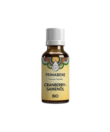 Primabene organic cranberry seed oil high in alpha-linolenic acid (1 x 20 ml) 20 ml (1 pack)