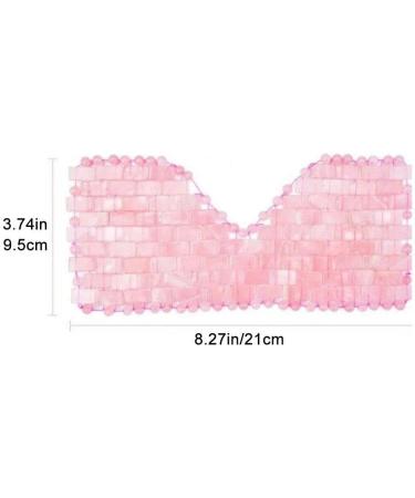 Rose Eye Mask Jade Eye Mask Natural Crystal Sleep Mask Relieve Fatigue Skin Care Face Beauty Tool - Buy Online on GoSupps.com
