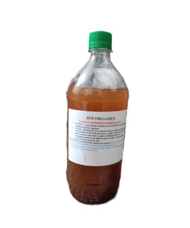 BSD Organics Nannari sarbath/nannaaree juice 1L