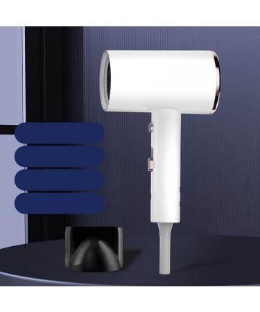 Hair Dryer Home Dormitory Mute Hair Dryer Negative ion Hair Dryer Gift 110V Silver White - Buy Online on GoSupps.com