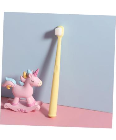 Partykindom 6th Children's Soft Travel Toothbrush - Portable Manual Toothbrush Set for Kids | 1 Pack Assorted Colors - Buy Online on GoSupps.com