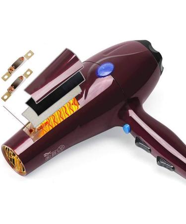 2200W Ionic Hair Dryer Professtional Hair Dryer Salon Hairdryer 2 Speed and 3 Heat with Cool Button Diffuser and Concentrator Overheat Protection Low Noise Lightweight for Home Use Travel - Buy Online on GoSupps.com