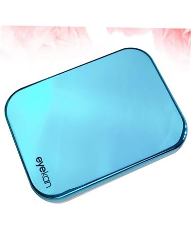 Solustrie Travel Case for Contact Lenses - Mini Container Organizer - Blue Lens Storage Box (8.3x6.2x2.1cm) - Perfect for Travel - Buy Online on GoSupps.com
