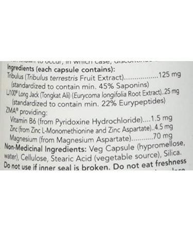 Now Tribujack 100 60 Veg Capsules Unflavoured 60 count (Pack of 1) - Buy Online on GoSupps.com