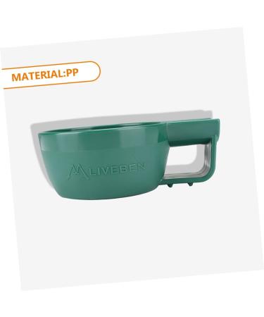 Solustre Liwuben Rain Foam Shell Handle Shaving Bowl - Premium Soap & Shaving Equipment for Men | International Shipping - Buy Online on GoSupps.com
