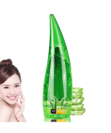 Aloe Vera Facial Wash Gel 99 Aloe Vera Soothing Moisturizing Gel Deep Cleansing Foam Balancing Oil Refreshing Daily Cleansing for All Skin Types 1 Piece