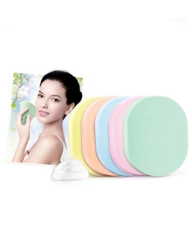 FRCOLOR Compressed Facial Sponge Pad Puff | 3 Pack Foam Face & Body Puff for Washing - Ideal Loofah & Relaxation - Buy Online on GoSupps.com