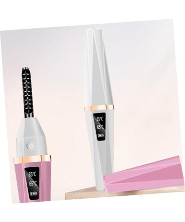 Didiseaon Eyelash Curler Heated Curlers Mini Hair Curler Professional Styling Tools Lash Curling Tools Eyelash Tool Electrical Tools White Makeup Tools Electro-Thermal Miss Abs - Buy Online on GoSupps.com