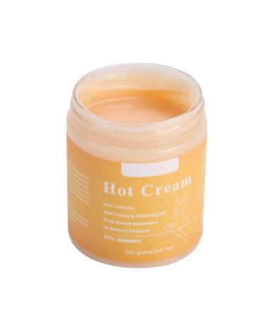 Fat Burner Slimming Cream - Abdominal Reducing & Cellulite Hot Massage Cream for Weight Loss - 250g - Buy Online on GoSupps.com