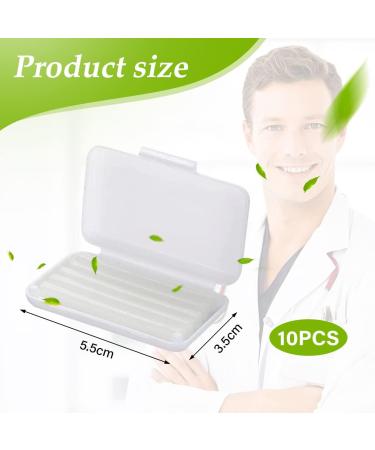 Orthodontic Wax for Braces - 10 Pieces & 50 Stripes | Relieve Irritation & Pain - White Dental Wax - Buy Online on GoSupps.com