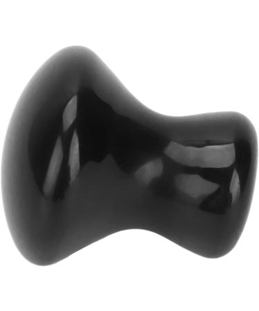 2pcs Black Gua Sha Facial Tools Mushroom Shape Face Lift Tool for Wrinkles Removal Practical Massager Roller Tool for Skin Firming Lightweight Lymphatic Drainage Massager for Home Salon - Buy Online on GoSupps.com
